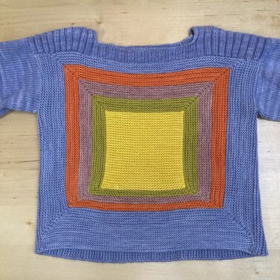 Misha and Puff Kids Homage Sweater in Pewter Size 6