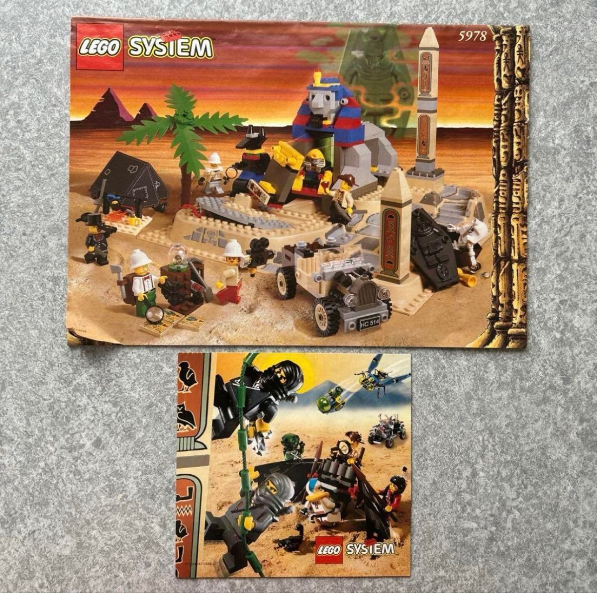 LEGO System Adventurers Sphinx Secret Surprise 5978 In 1998 Used W