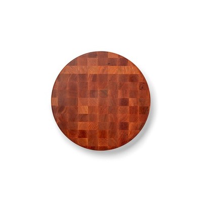 John Boos CCB Reversible Wood Chopping Board, 18'' x 18'' x 3'', Cherry