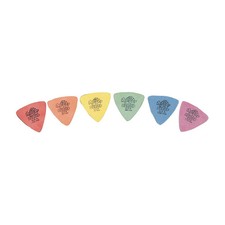 Dunlop Tortex Triangle Guitar Picks 6 Pack .88 mm