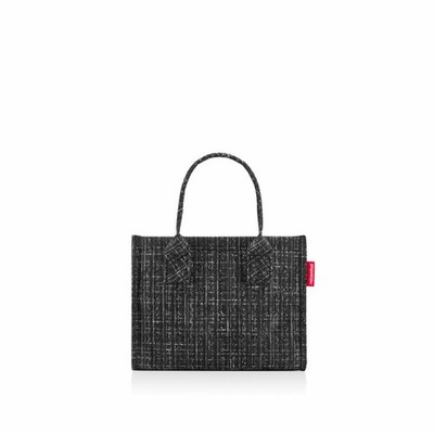reisenthel daily shopper XS Crossbody-Shopper Handtasche Tasche bouclé black 4 L