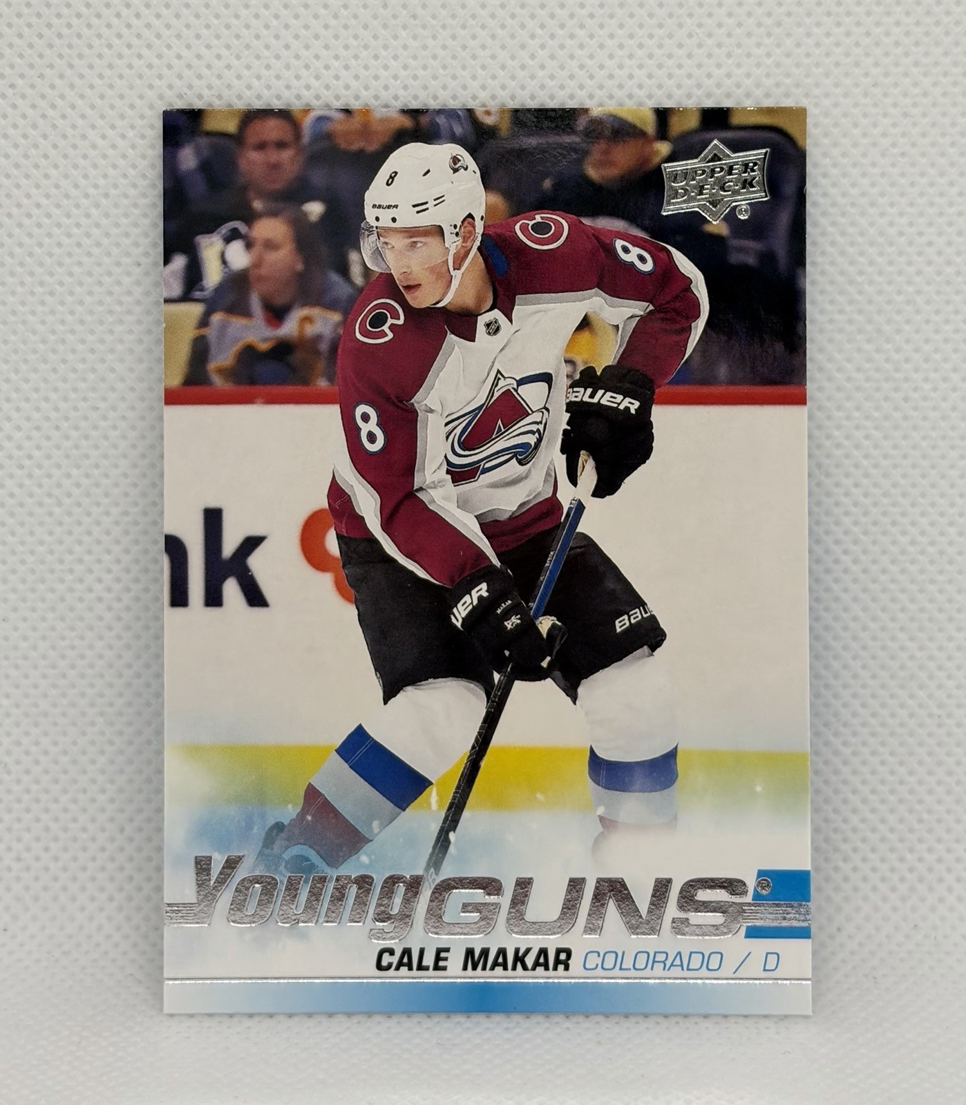 2019-20 Upper Deck Young Guns Rookie Cale Makar Colorado Avalanche #493