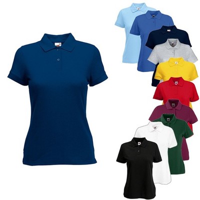 Fruit of the Loom Lady-Fit 65/35 Damen Polo Shirt Größe XS - XXL
