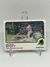 2022 Topps Heritage High Number - Real One Autographs Bryson Stott #ROA-BS