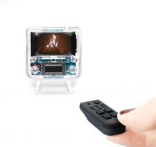 Tinytv 2 Portable Retro Mini Tv β 1.14β³ Ips Screen, Preloaded & Uploadable Vid..