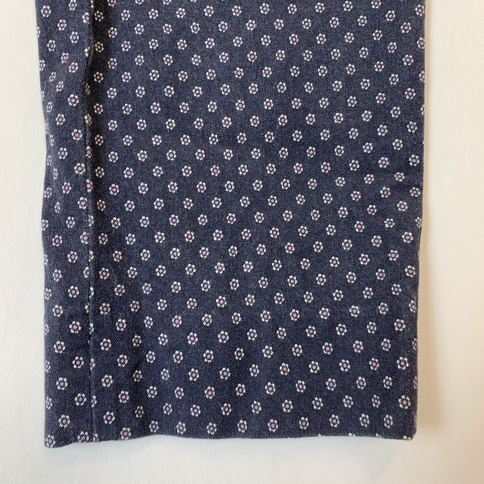 Banana Republic Dress Pants Womens 10 Blue Capri Sloan Fit Business thumbnail 8