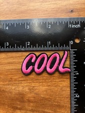 COOL Embroidered Iron On Sew On Patch BRAND NEW