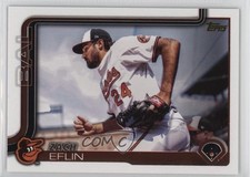 2025 Topps Series 1 Golden Mirror Image Variation Zach Eflin #188 8lj