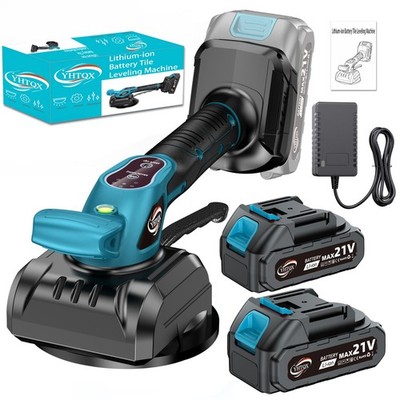 Tile-Vibrator 21V Portable Floor Plaster Laying Machine Leveling Tool NEW BOX