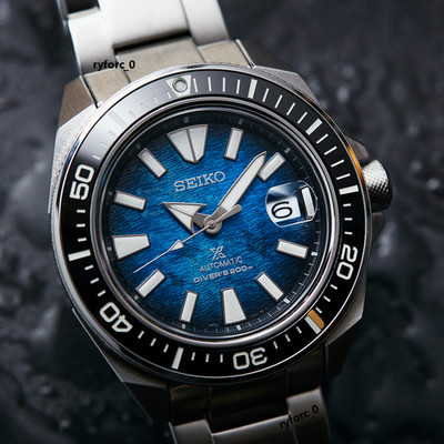 Seiko SRPE33 Prospex Sea Samurai Manta Ray Automatic Divers Bracelet Men Watch