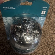 Peerless Power Massage Shower Head 5 Spray Settings in Chrome 76551C