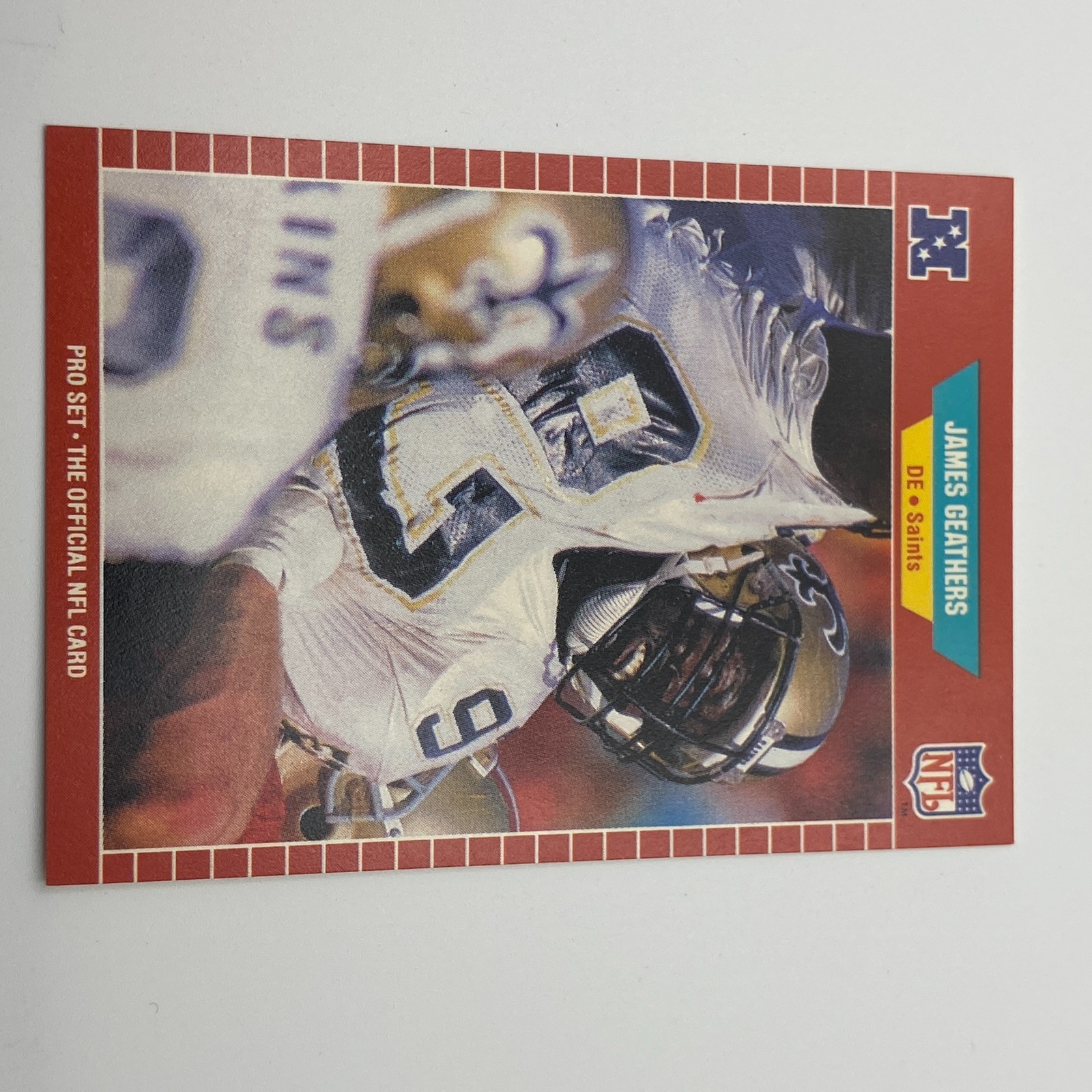 1989 Pro Set - James Geathers #265