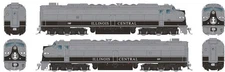 Rapido Trains 28317 HO IC EMD E8A + E8A Diesel Loco w/ HEP DC/Silent #100 + #101