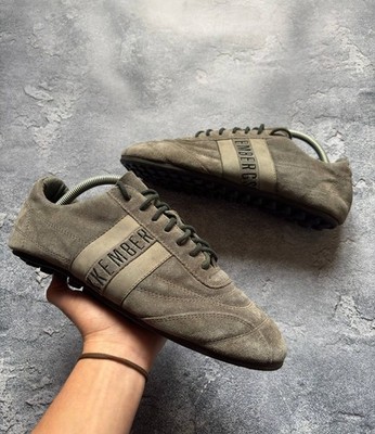 Dirk Bikkembergs Sneakers Suede Soccer Boots Trainers Y2K