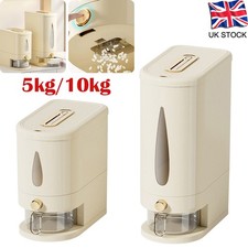 5kg/10kg Rice Dispenser Grain Storage Storage Box Sealed Dry Container Airtight