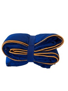 jetBlue Airline quilted duvet blanket royal blue travel car stadium throw