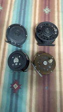 Vintage Collectors Lot Of 12 Fly Fishing Reels Automatic & Manual U.S.A. & Japan