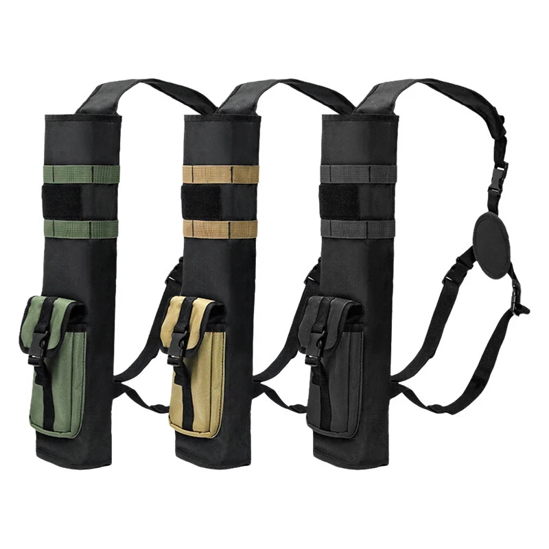 Archery Arrow Quiver Holder Adjustable Waist Hanged Carry Bag Arrow Holder Molle - Image 2 of 4