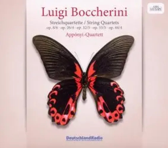 Streichquartette Op.8,6;Op.26,4;Op.32,5; | Luigi Boccherini | Audio-Cd | Cd-image