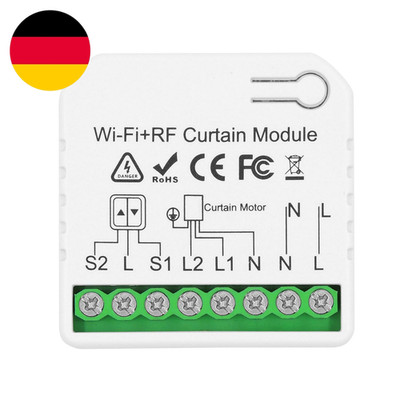 Dieserc Drahtloses Smart-Rollladen-Steuerungsmodul AC 230 V 220 V, Tuya APP Wifi