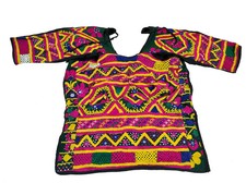 Banjara Choli , Vintage Banjara Kutch Rabari Ethnic Embroidery top, kuchi boho