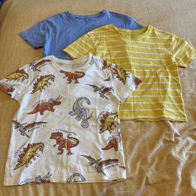 Primark Boys Set of 3 Short Sleeve Shirts Size 5-6