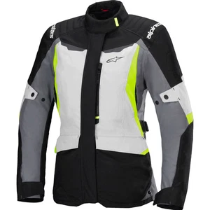 Alpinestars Stella ST-1 Waterproof Motorcycle Jacket - Grey/Black/Yellow