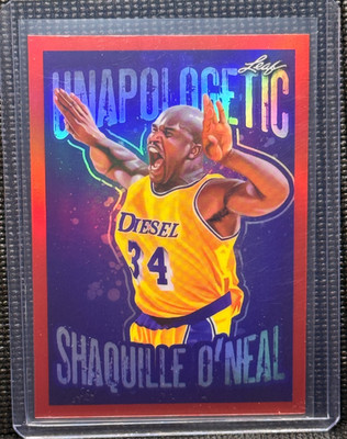 🏀 Shaquille O'Neal - 164/199 Red - 2026 Leaf Metallic Imaginations - Free Ship