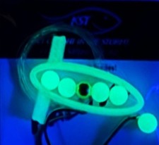 **NEW* SALMON FISHING LURES NOTHING ELSE LIKE THESE 2 NATURAL GLOW HALO SPINNERS
