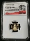 2017 W $5 1/10 Gold Eagle PCGS PF70 Ultra Cameo First Day Of Issue