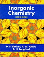 Inorganic Chemistry Paperback D.F., Langford, Cooper H., Atkins,