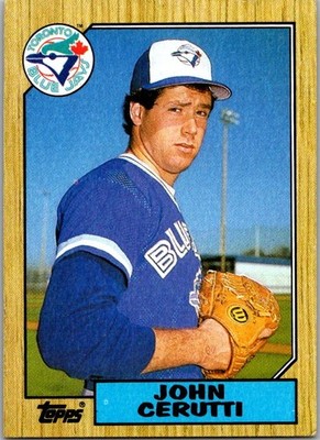 1987 Topps #557 John Cerutti Toronto Blue Jays