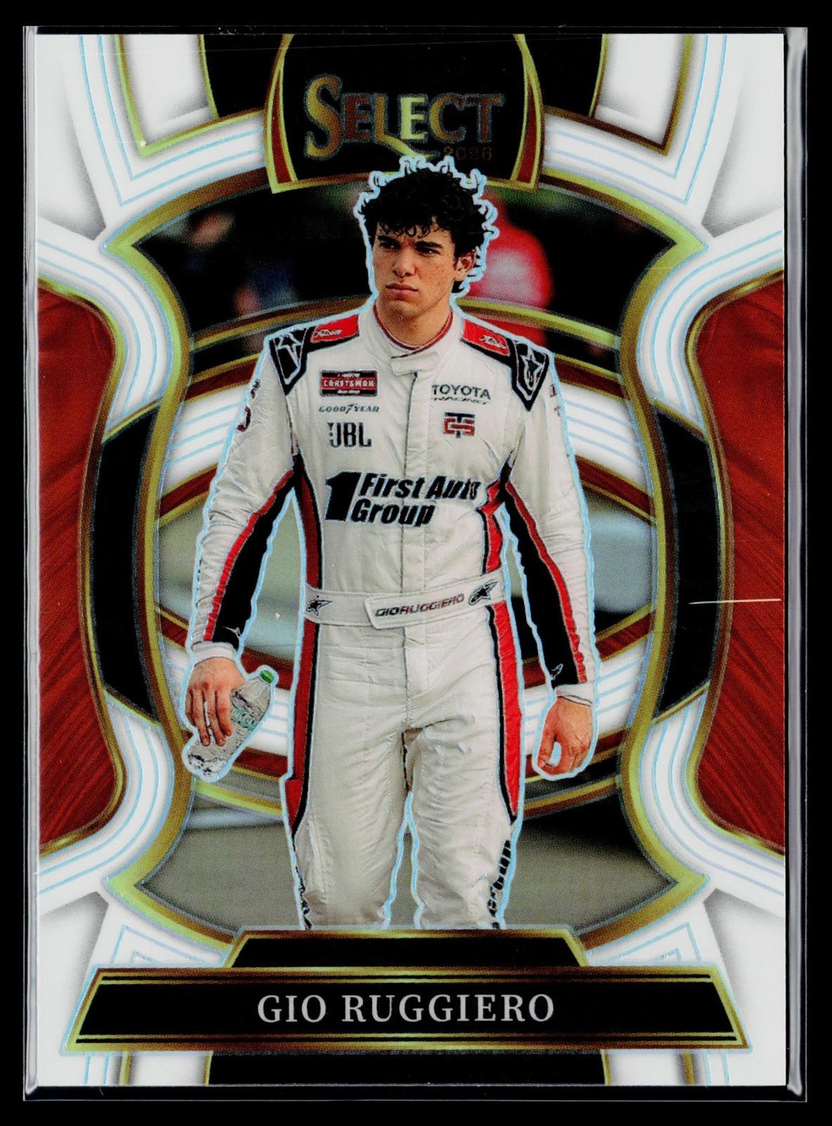 2026 Panini Select #53 Gio Ruggiero White Prizm #/99
