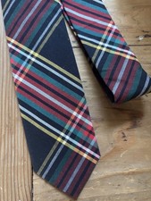 Crewcuts J. CREW Boys Youth Tartan Holiday Thin Neck Tie 52  NWT Preppy