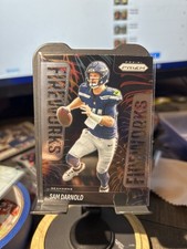 2025 Panini Prizm #3 Sam Darnold Fireworks