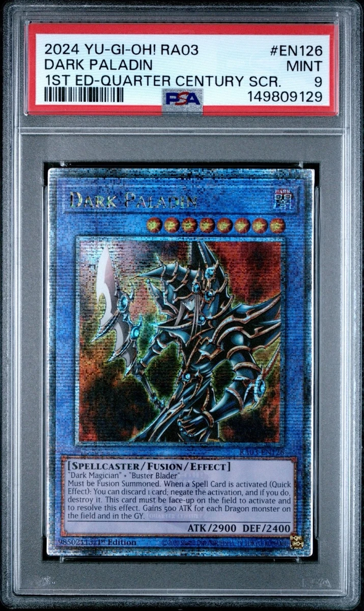 Dark Paladin Yu-Gi-Oh! TCG Professional Sports Authenticator (PSA