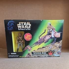 Star Wars POTF speeder bike w/ PRINCESS LEIA Endor Gear - 1997