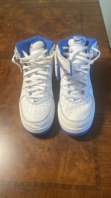 Air Force 1 Mid White/White Royal Blue