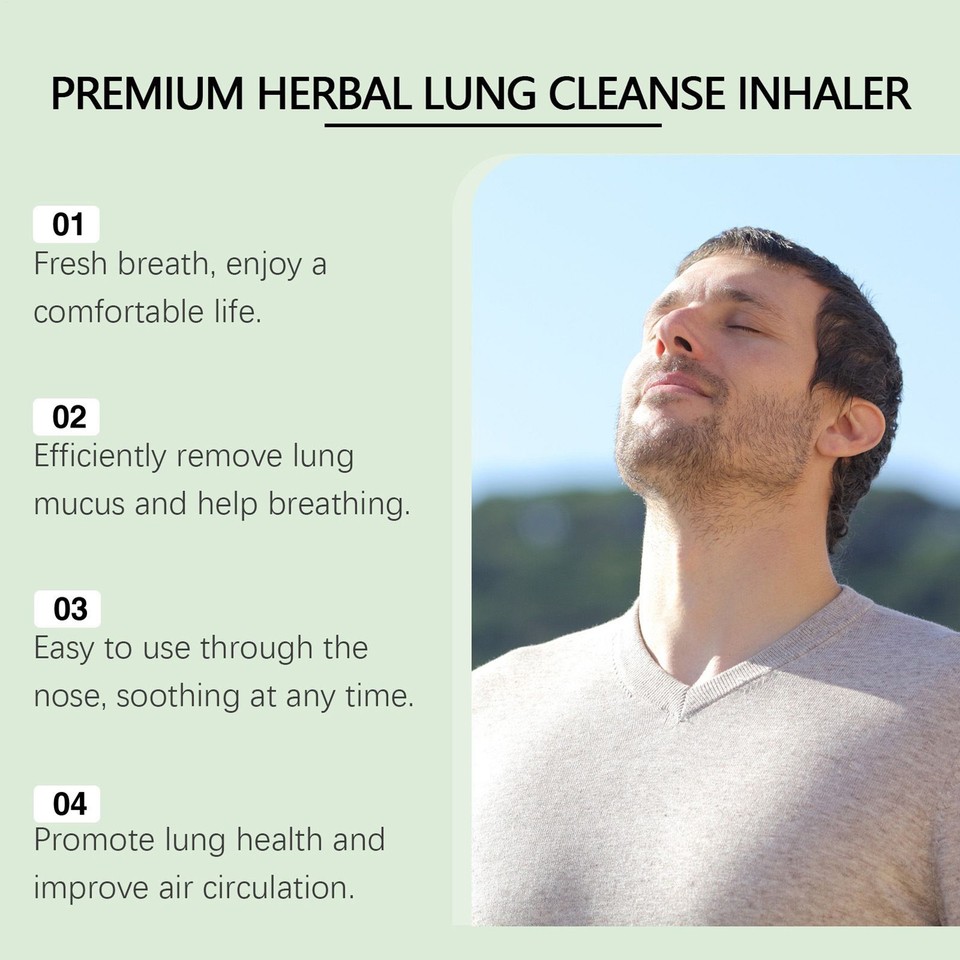 Respinature Herbal Lung Cleanse Mist-Powerful Lung Support Herbal Nasal ...