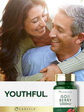 Goji Berry 1000Mg | 120 Capsules | Concentrated Extract from Wolfberry Plant ...