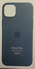 Genuine Silicone Case with MagSafe For Apple iPhone 14 Plus - Storm Blue