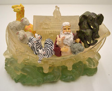 Unique VTG NOAH'S ARK Night Light Plug In Tabletop Kids Lamp Baby Room Light