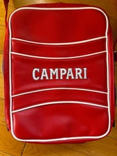 Campari Shoulder Travel Bag in style of Vintage Pan Am Innovator, Brand New
