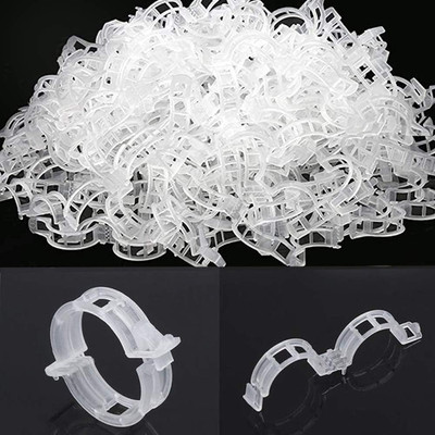 300 PCS Plant Support Garden Clips,Tomato Vine Clips,Durable Crop Clips in White