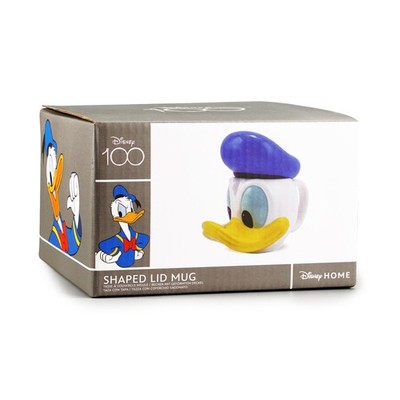 Disney Mickey & Friends geformte Tasse mit Deckel   Donald Duck   3D-Tasse Gesch