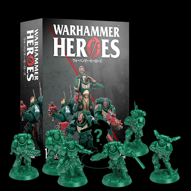 Warhammer 40k Space Marine Heroes Dark Angels Series 6 SINGLES INC LT VARIEL!