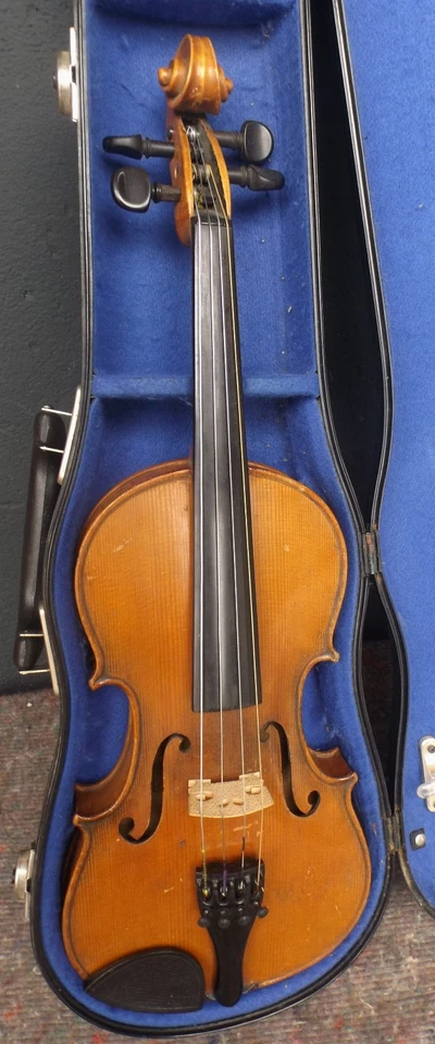 Friedrich Kochendörfer Stuttgart 1901 Geige 3/4 - 56cn x 19cm im Koffer - Bild 2 von 4