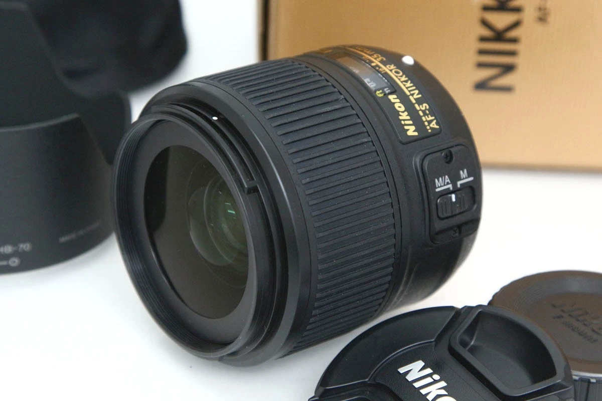 Nikon NIKKOR AF-S 35mm Focal f/1.8 Camera Lenses for sale | eBay