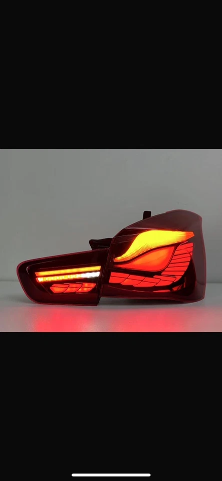 BMW 1 Series F20 F21 GTS Tail Lights RED 2015-2018 - Image 3 of 4