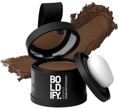 BOLDIFY Hairline Powder Instantly Conceals Hair Loss, Root Touch 